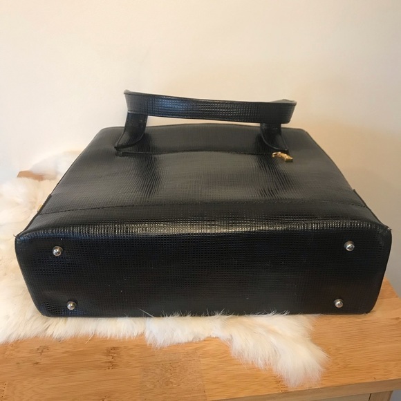 Vintage Geliler Designer Russian Handbag Black - Picture 5 of 8